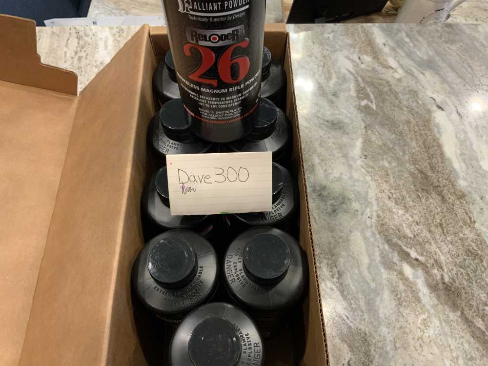 RL26 Reloder 26, Factory Seal, 10#, SAME LOT Certified Hazmat FREE SHIPPING-img-0