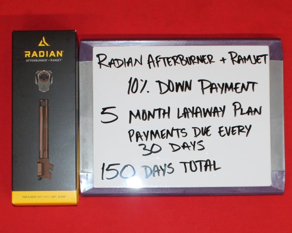 Radian Afterburner + Ramjet Bronze for Glock, LAYAWAY AVAILABLE!-img-0