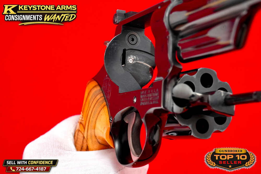 Desired Smith & Wesson Model 27-2 6" .357 Magnum Keith Brown Grips-img-14