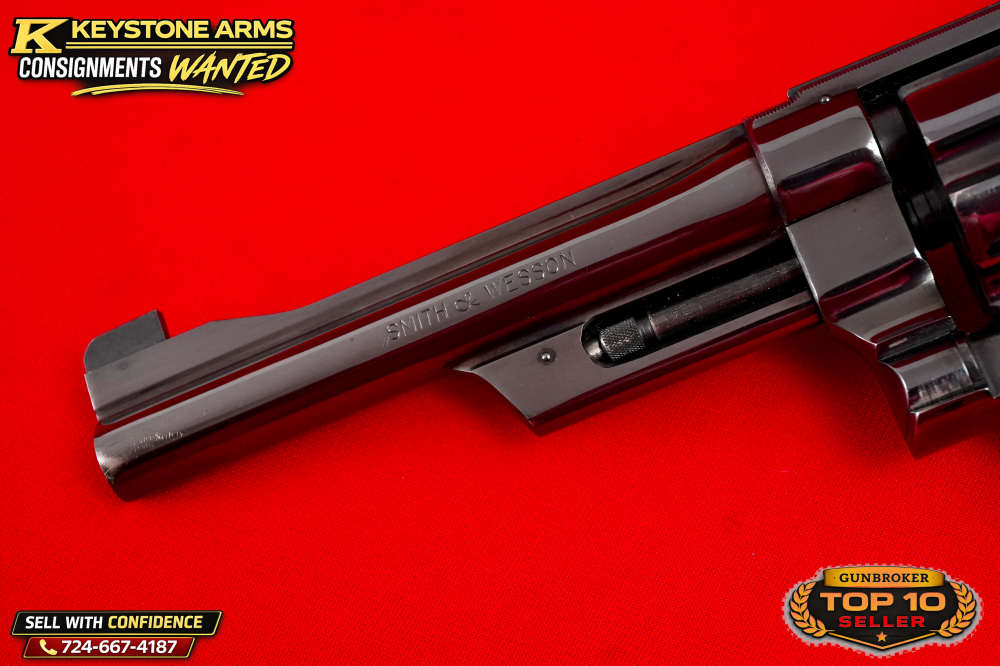 Desired Smith & Wesson Model 27-2 6" .357 Magnum Keith Brown Grips-img-3