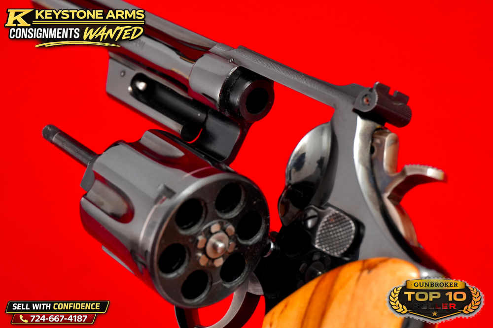Desired Smith & Wesson Model 27-2 6" .357 Magnum Keith Brown Grips-img-15