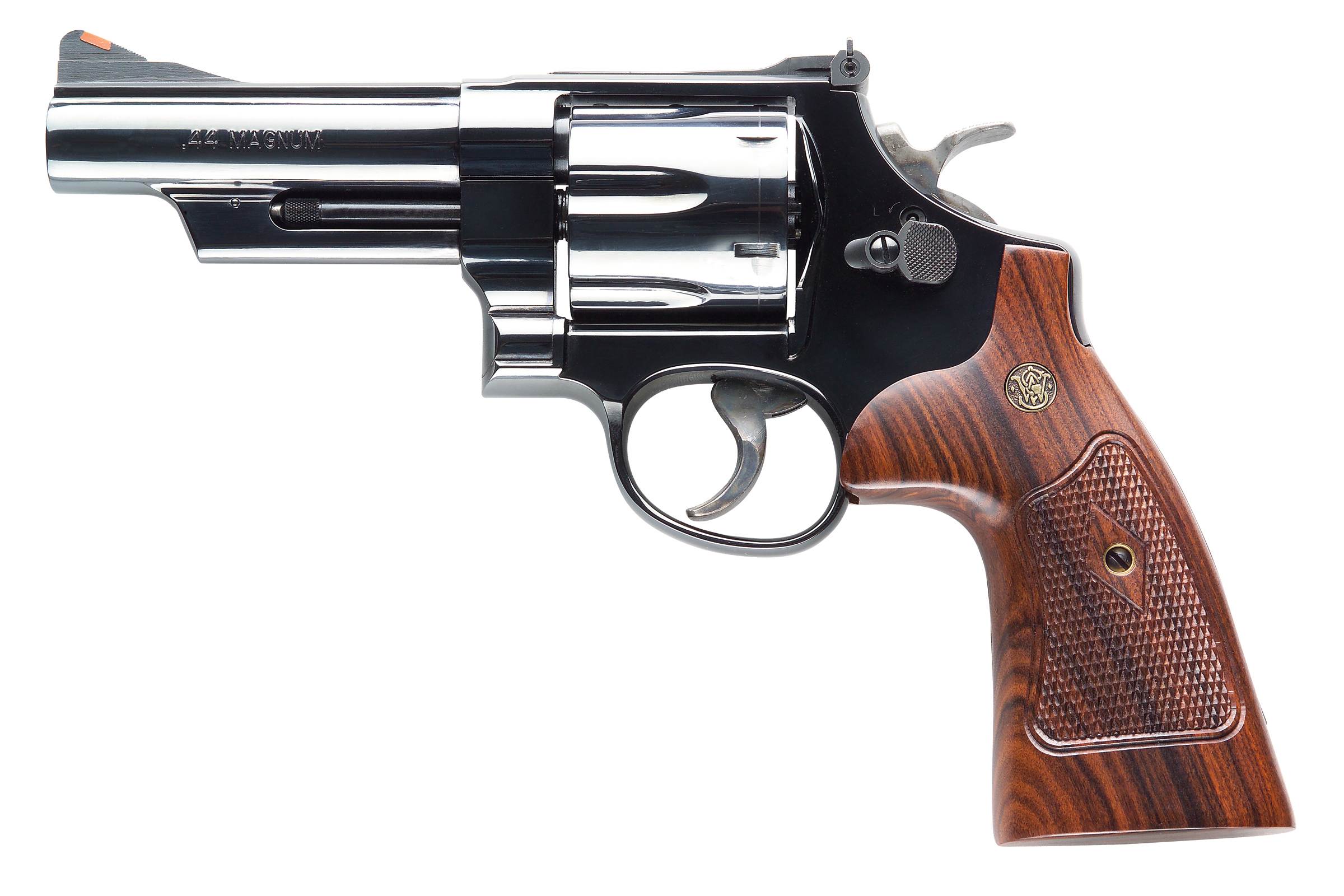 Smith and Wesson 29 44M/44S 4" 6RD Bl/Wd AS-img-1