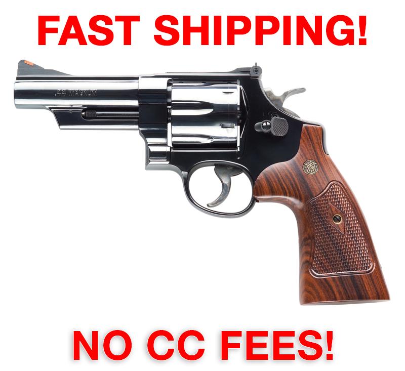 Smith and Wesson 29 44M/44S 4" 6RD Bl/Wd AS-img-0