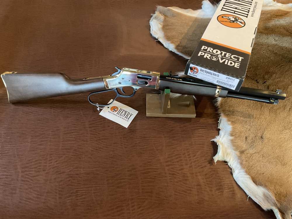 Henry Side Gate 16.5 Big Loop 357 Mag/38 Special 7+1 1 Octagon NIB-img-0