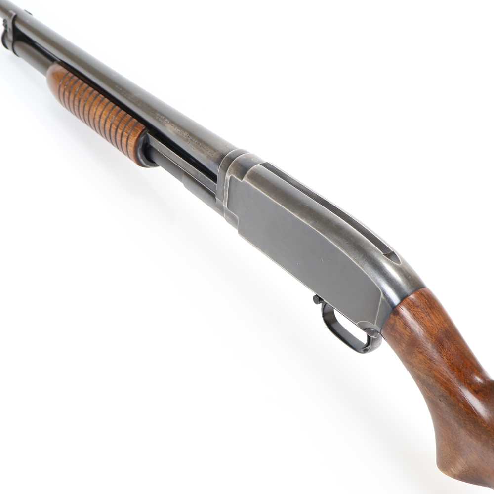 Winchester Model 12, 12 Gauge 27.5” Barrel Blued/Wood SOLID W/ Poly Choke!-img-11