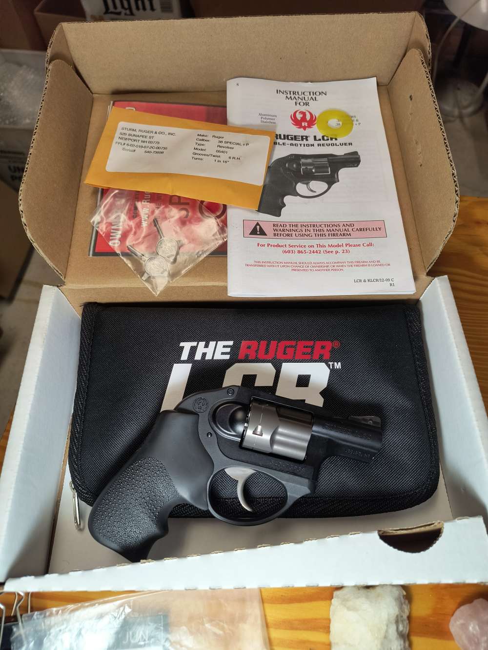 Ruger LCR 38 SPL. + P-img-0