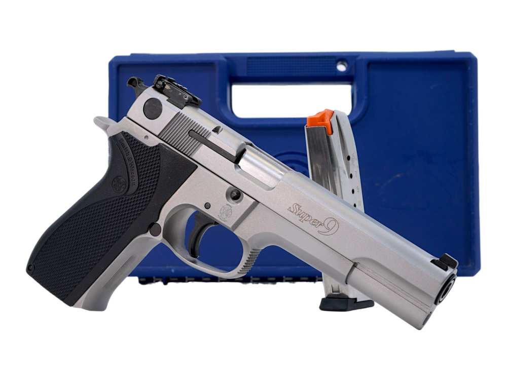 *RARE* Smith & Wesson S&W 5906 Super 9 9mm 5" Single Action Factory Case-img-24