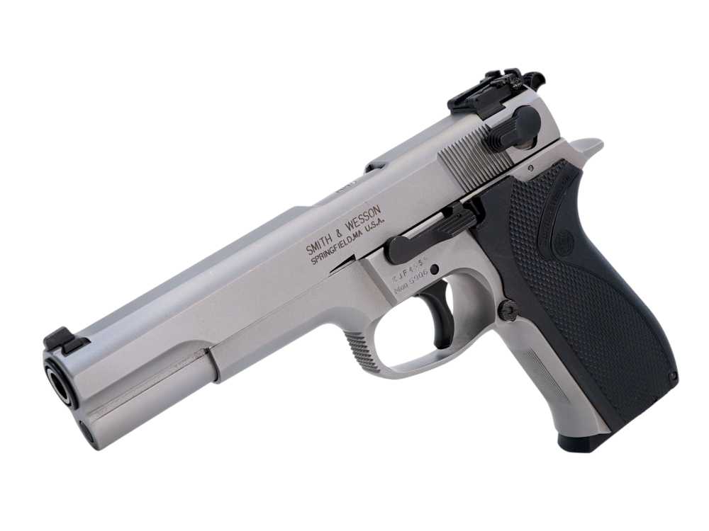 *RARE* Smith & Wesson S&W 5906 Super 9 9mm 5" Single Action Factory Case-img-4
