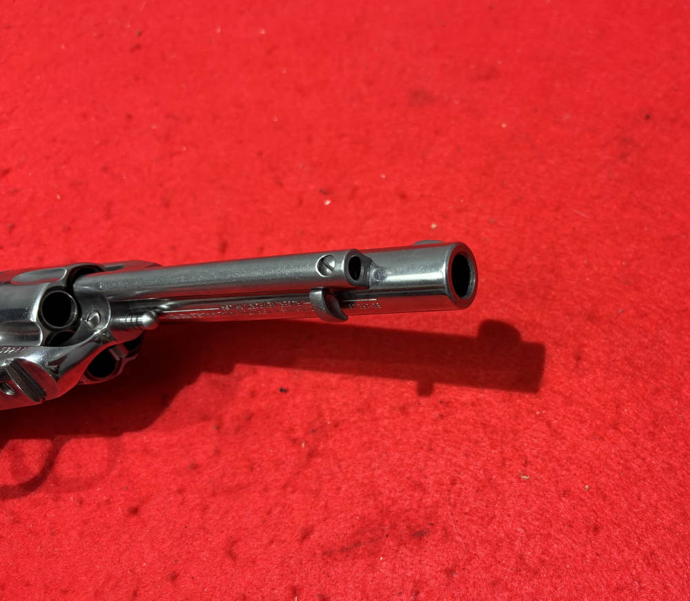 Ruger New Vaquero 5.5" 45 Colt 6 Shot SA Factory Box SS MFG 2014 Used-img-6
