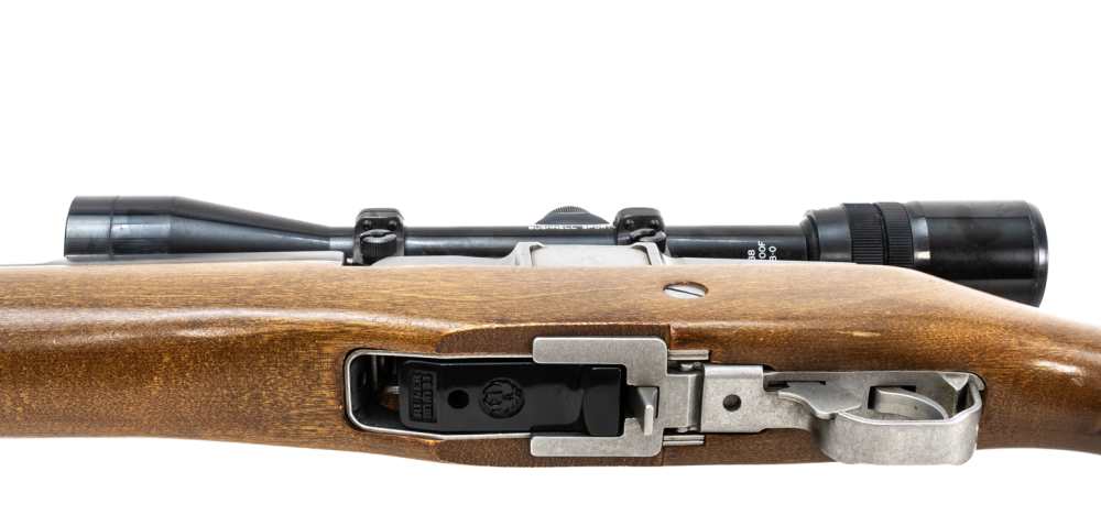 1992 Ruger Mini 14 Ranch Rifle .223 Remington Stainless w/ Scope-img-13