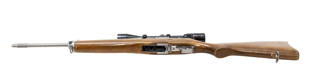 1992 Ruger Mini 14 Ranch Rifle .223 Remington Stainless w/ Scope-img-11