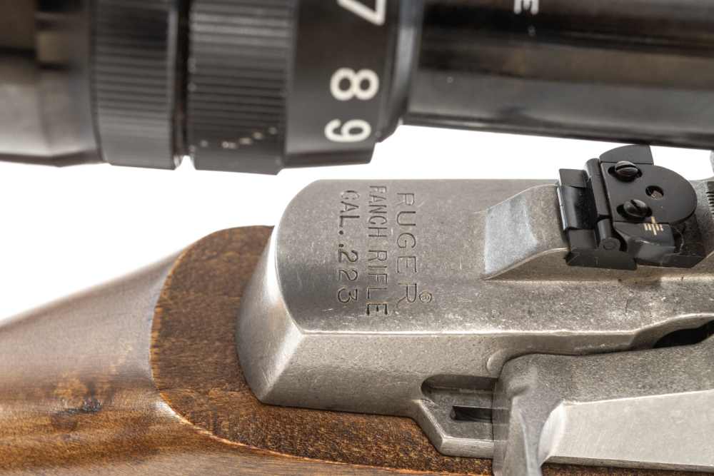 1992 Ruger Mini 14 Ranch Rifle .223 Remington Stainless w/ Scope-img-17