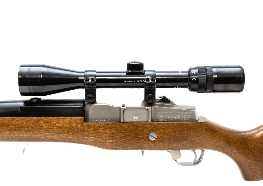 1992 Ruger Mini 14 Ranch Rifle .223 Remington Stainless w/ Scope-img-2