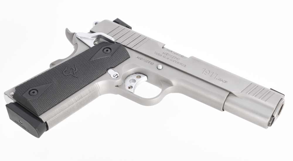 Taurus 1911 Matte Stainless - 5" .45 ACP w/ Hard Case - USED-img-5