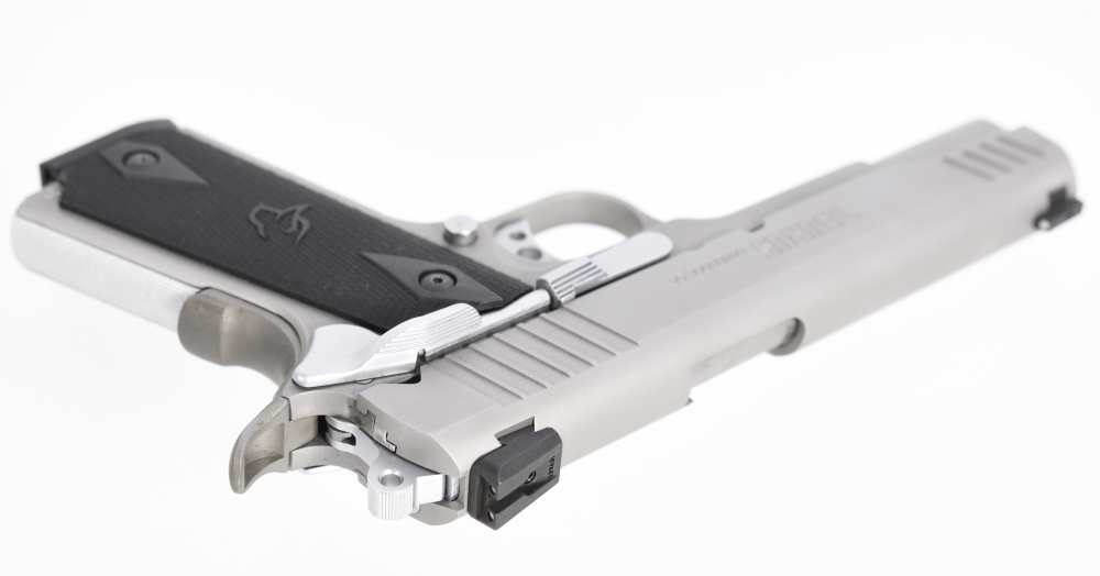 Taurus 1911 Matte Stainless - 5" .45 ACP w/ Hard Case - USED-img-11