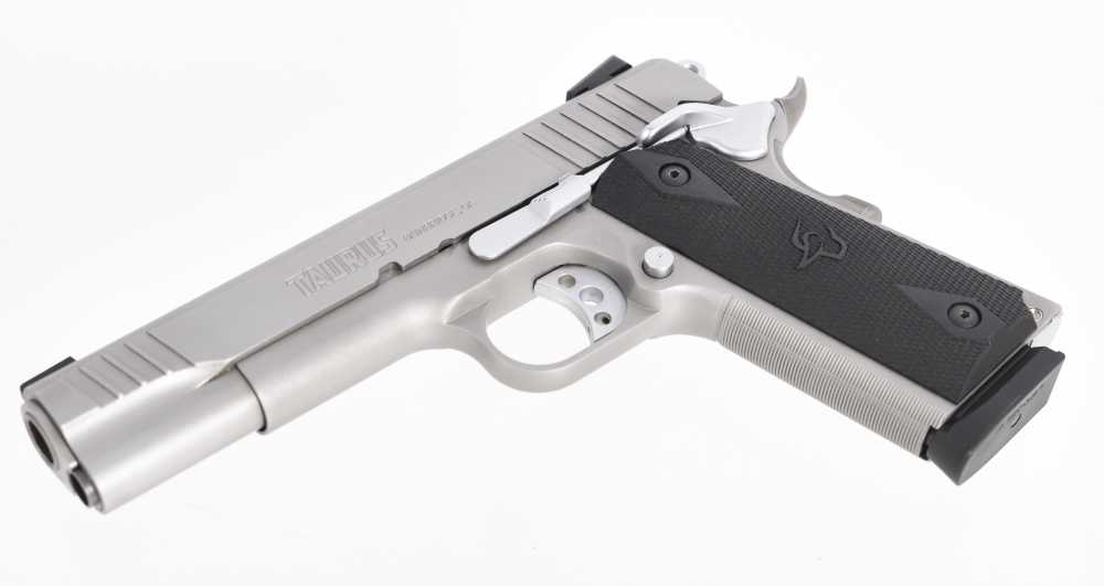Taurus 1911 Matte Stainless - 5" .45 ACP w/ Hard Case - USED-img-14