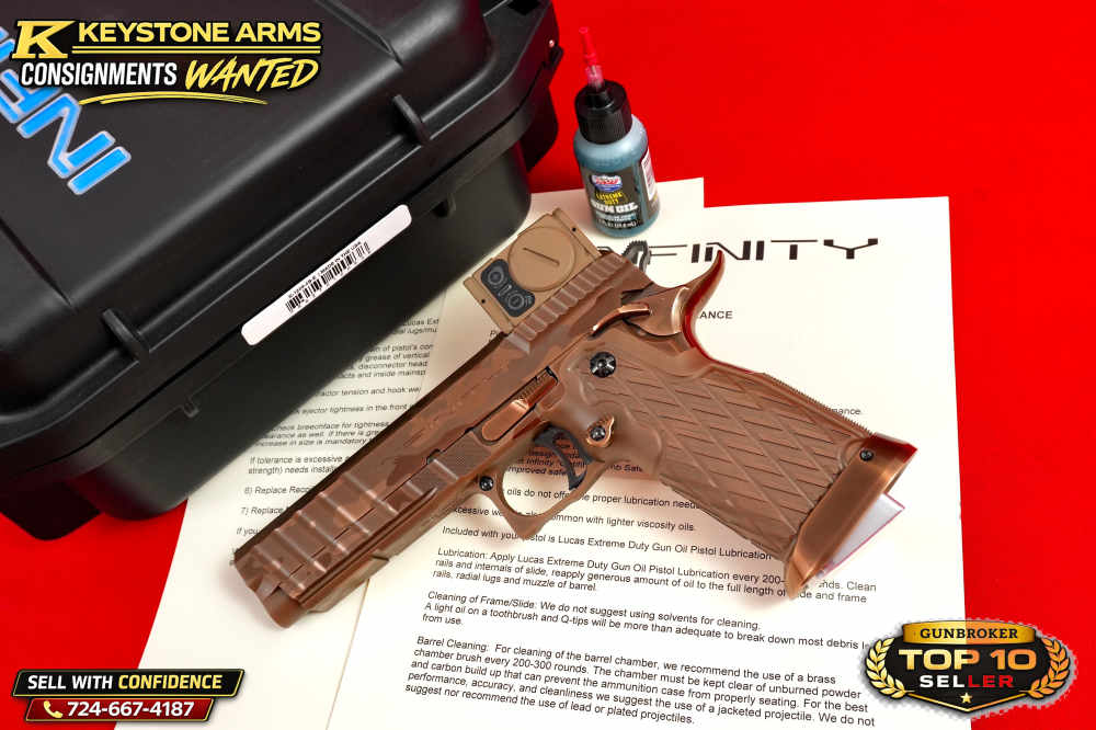 Spectacular SVI INFINITY SYNICAL .45 ACP 2011 Island Barrel GRAIL NIB-img-22