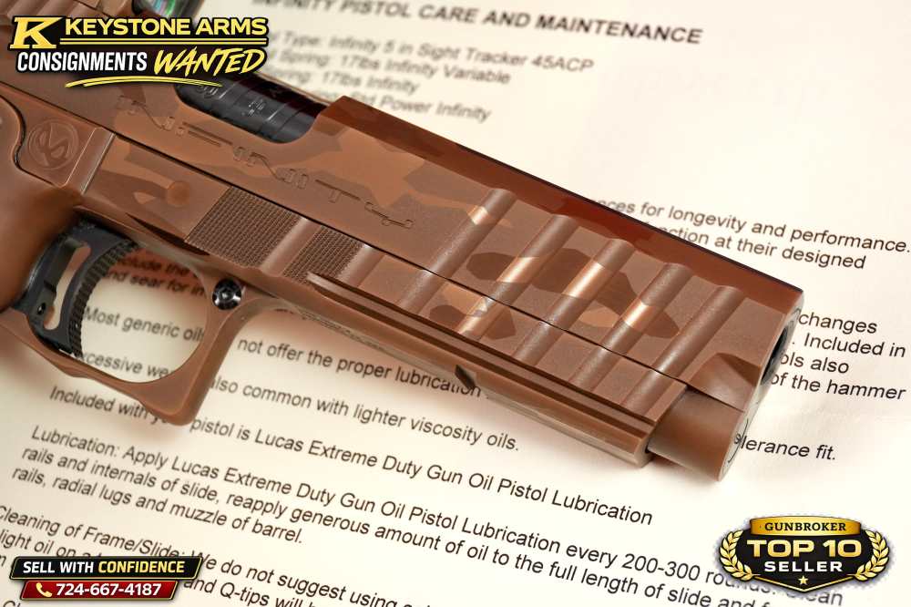 Spectacular SVI INFINITY SYNICAL .45 ACP 2011 Island Barrel GRAIL NIB-img-10