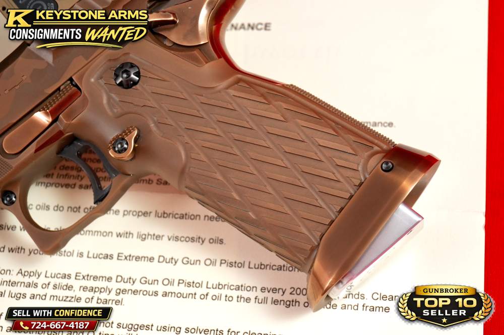 Spectacular SVI INFINITY SYNICAL .45 ACP 2011 Island Barrel GRAIL NIB-img-8