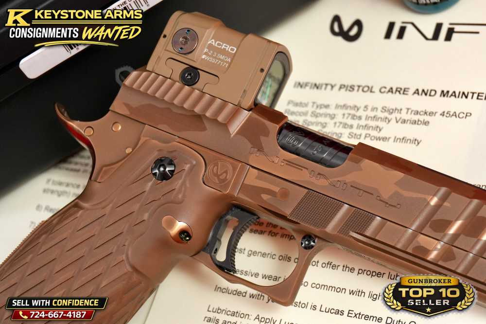 Spectacular SVI INFINITY SYNICAL .45 ACP 2011 Island Barrel GRAIL NIB-img-11
