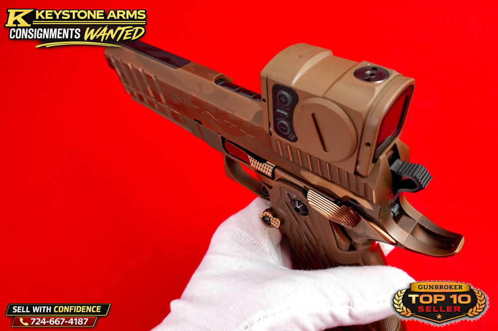 Spectacular SVI INFINITY SYNICAL .45 ACP 2011 Island Barrel GRAIL NIB-img-16