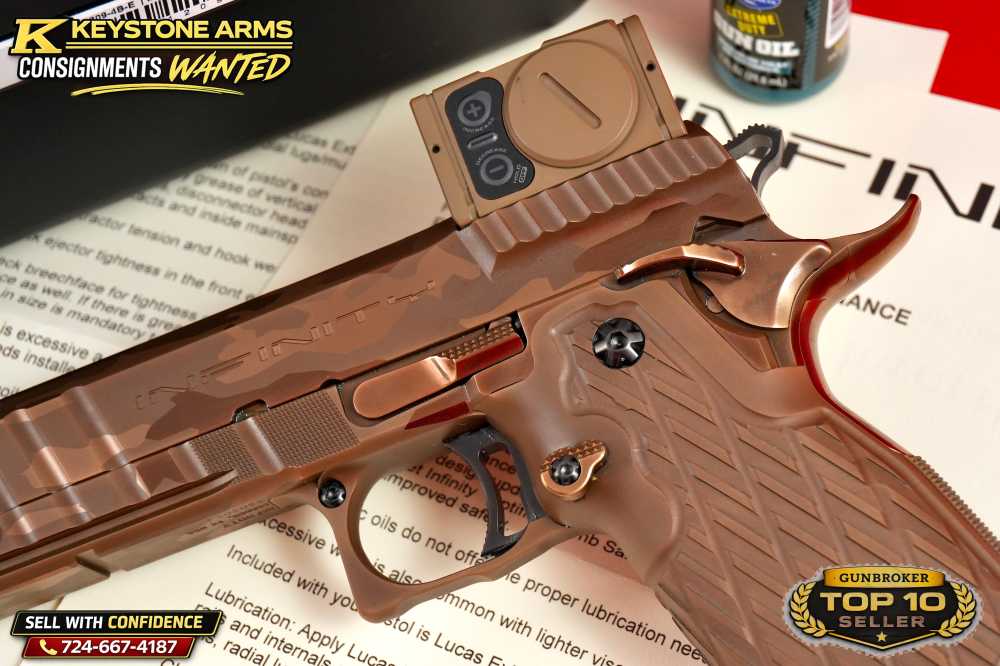 Spectacular SVI INFINITY SYNICAL .45 ACP 2011 Island Barrel GRAIL NIB-img-7