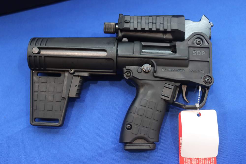 KELTEC Model SUB-SDP Pistol 9MM Luger Folder 17RD Glock Mag w/ BRACE NEW SA-img-19
