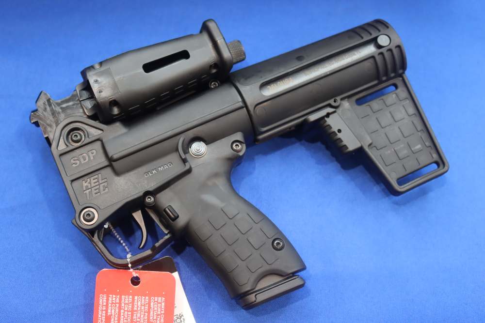 KELTEC Model SUB-SDP Pistol 9MM Luger Folder 17RD Glock Mag w/ BRACE NEW SA-img-20