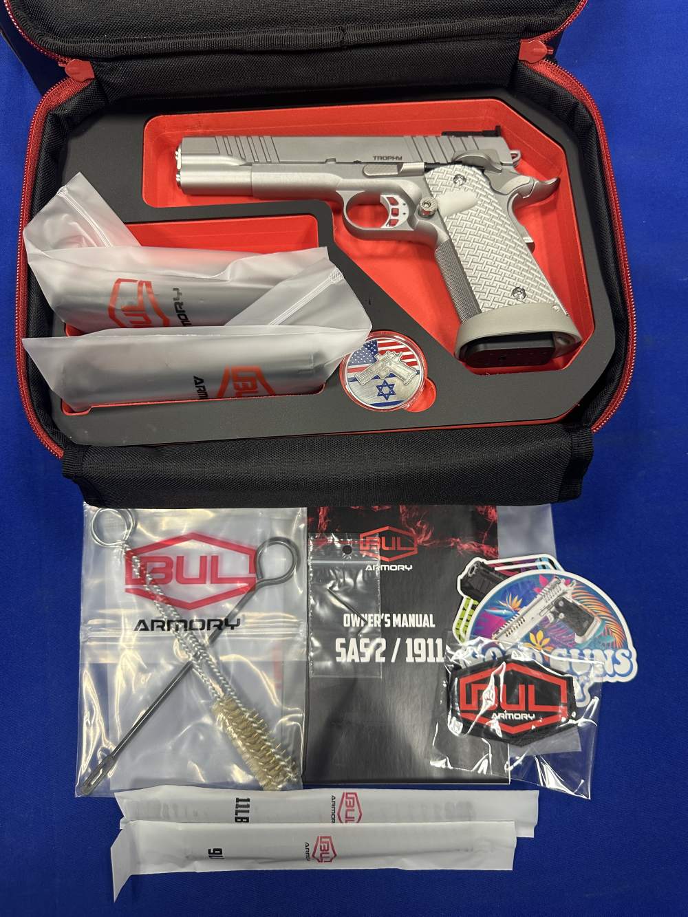 BUL ARMORY TROPHY (BUSHING BARREL) 1911 5" Layaway Available!-img-3