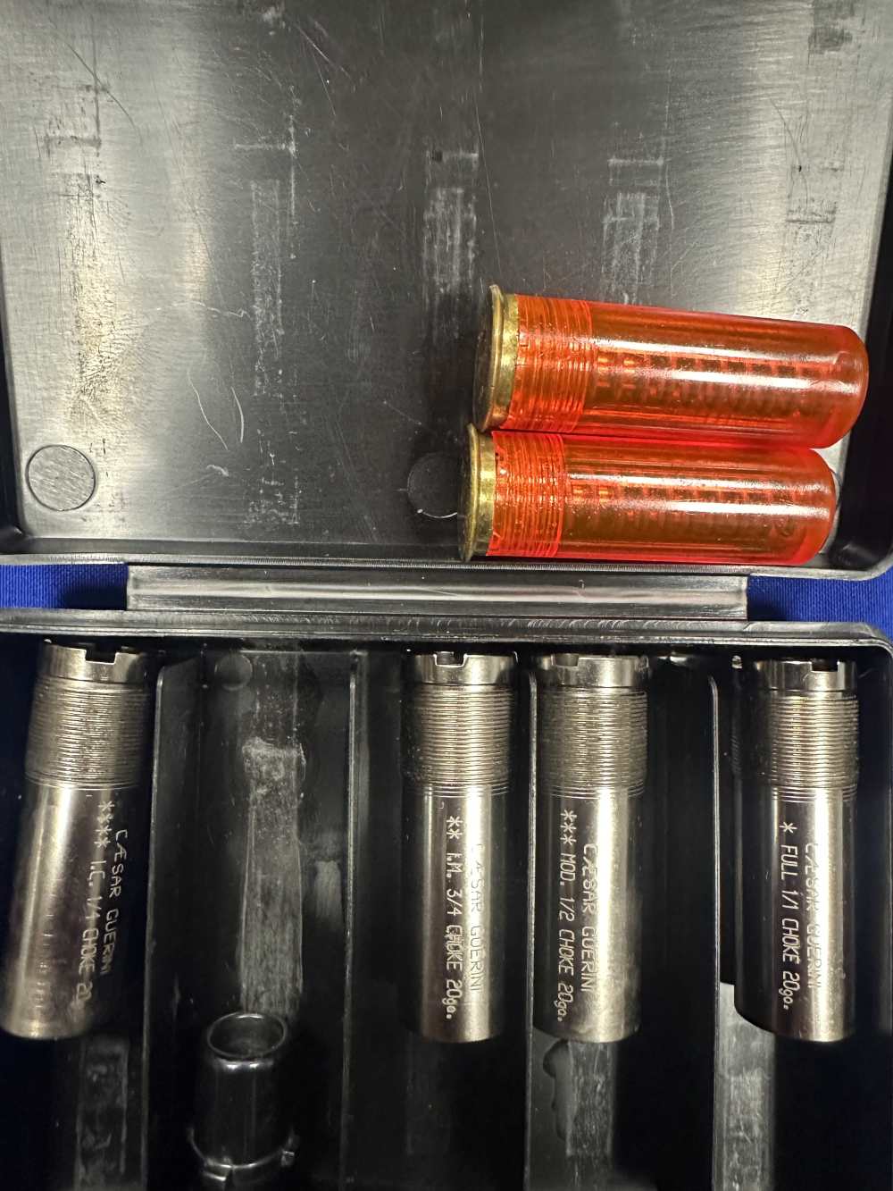 CAESAR GUERINI WOODLANDER 20/28 6 CHOKES COLOR CASE HARDENED-img-16