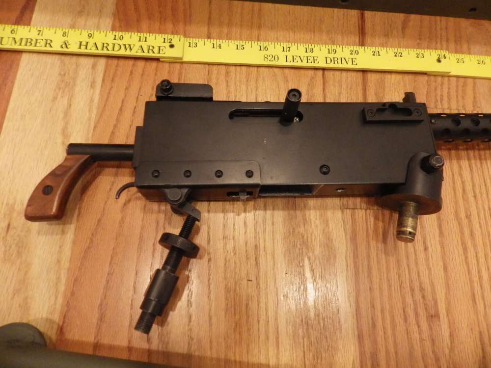 Browning 1919 Machine Gun! 1/2 SCALE 10/22 internals,Handmade Beauty! READ!-img-6