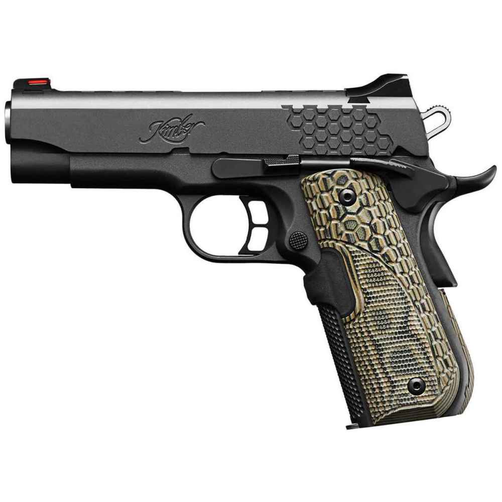 Kimber KHX Pro 9mm Semi Auto 1911 4" with laser grip-img-1