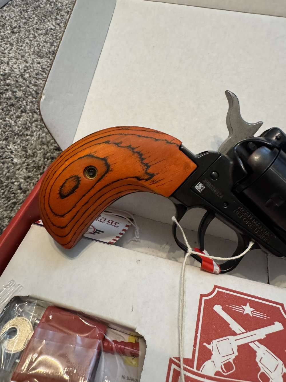 Heritage Rough Rider 2 Black Revolver CONVERTIBLE 22 mag-img-6