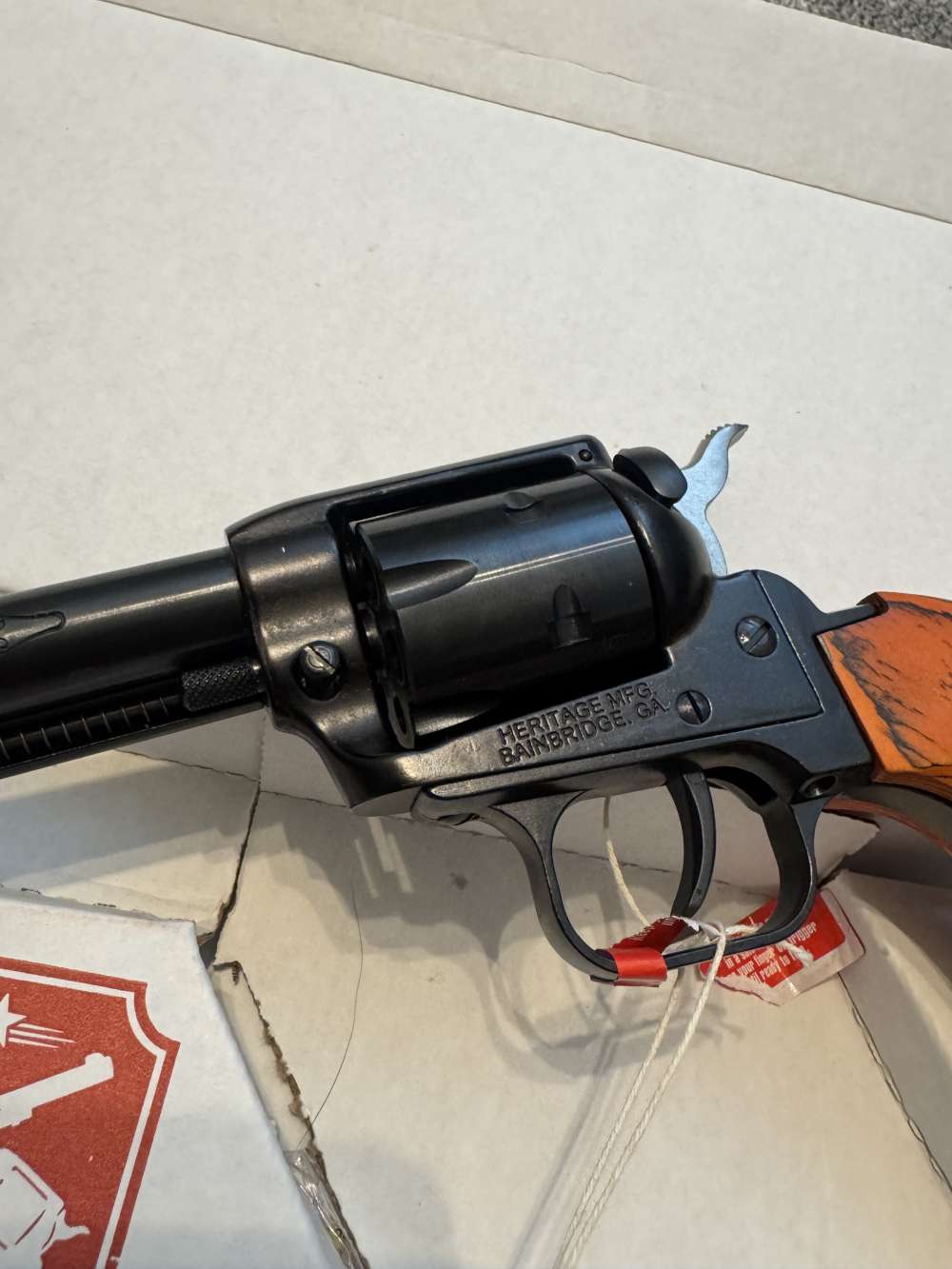 Heritage Rough Rider 2 Black Revolver CONVERTIBLE 22 mag-img-2