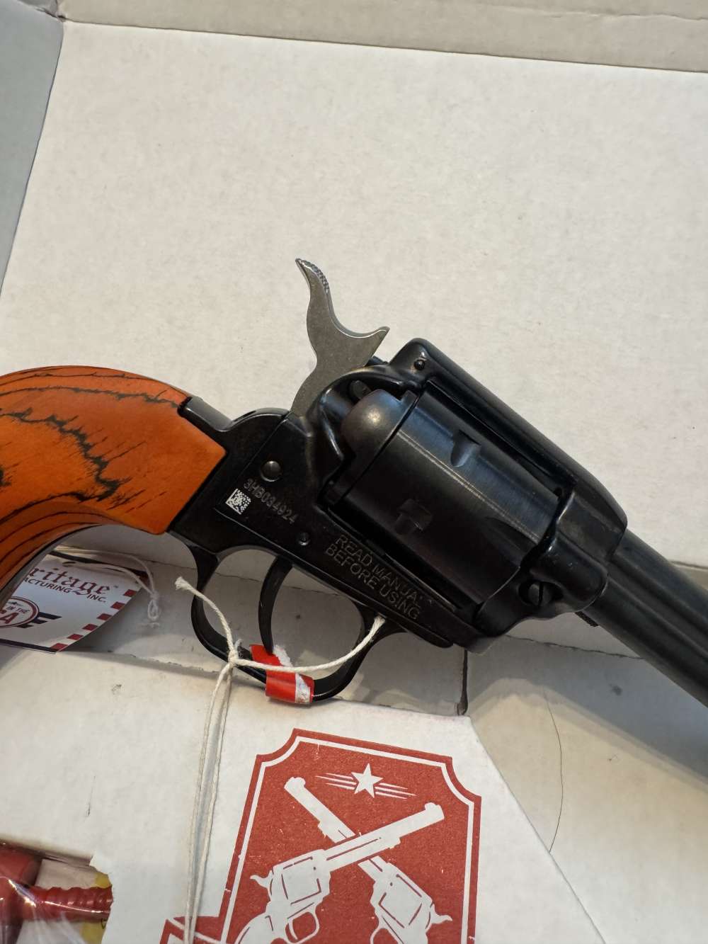 Heritage Rough Rider 2 Black Revolver CONVERTIBLE 22 mag-img-5