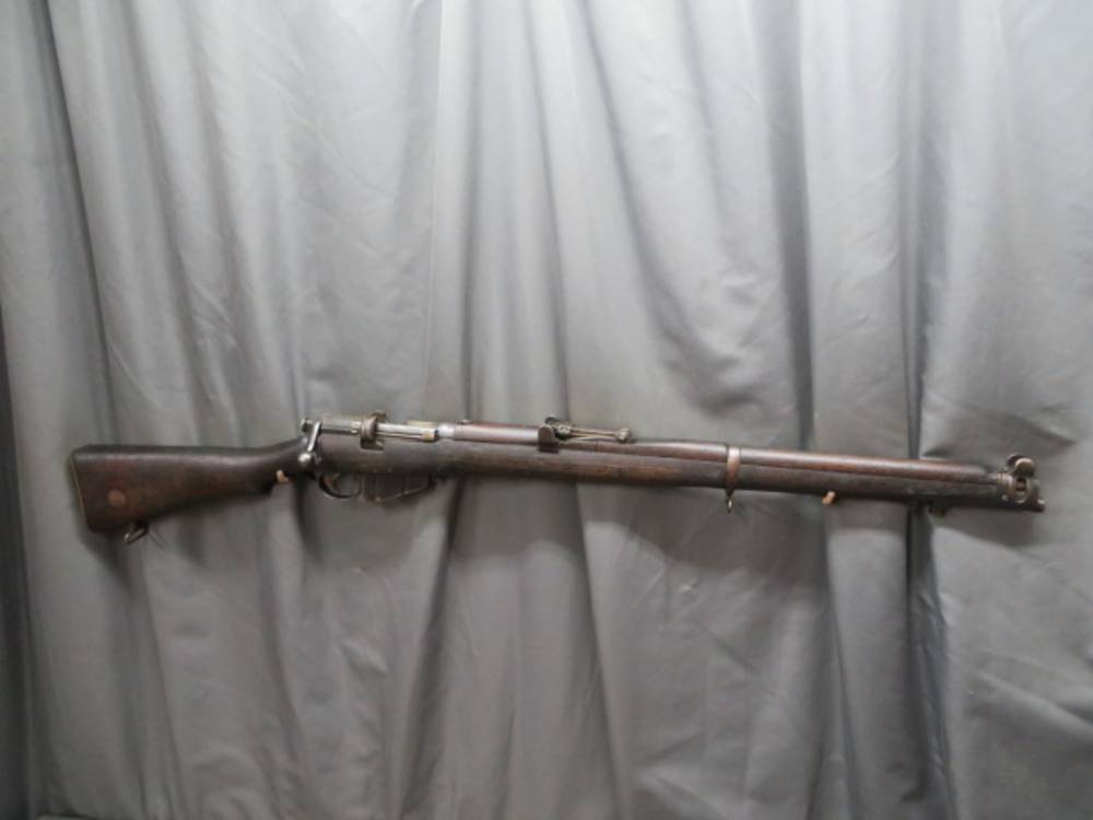 WWI BRITISH NO. I MK III* SMLE ENFIELD RIFLE-1916-MATCHING-NO IMPORT-NICE-img-0