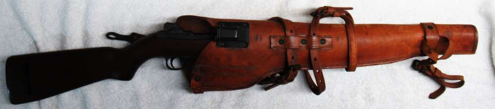 Holster, M1 Carbine Jeep Mount, Made By US Holtze 1943 Excellent Condition.-img-0