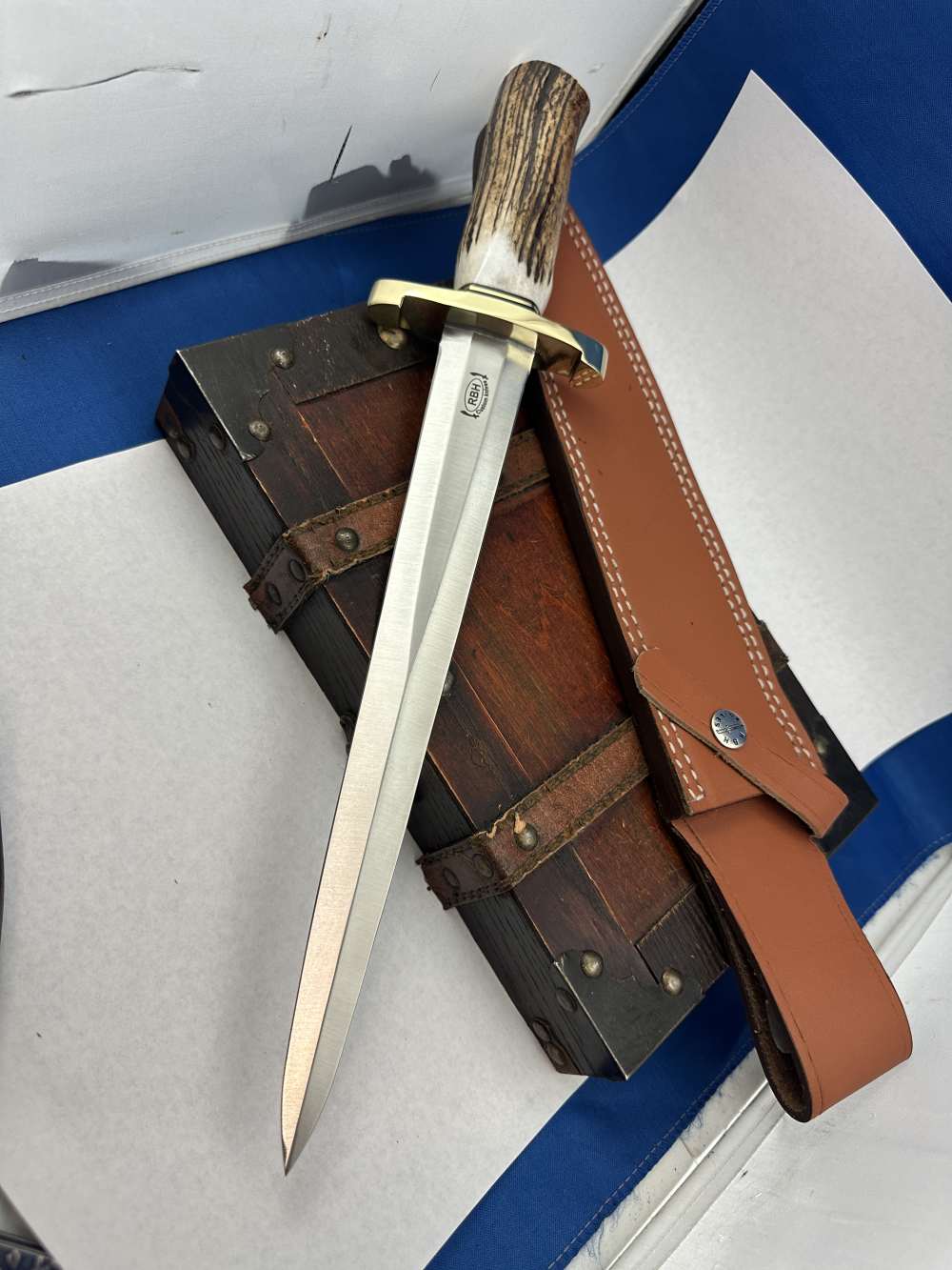 Collector Randall Style Knife 1095 Steel-img-2