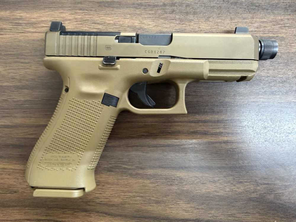 Glock 19X MOS 9mm Pistol 4.02" Threaded Barrel 3-Mags FDE G19X-img-6