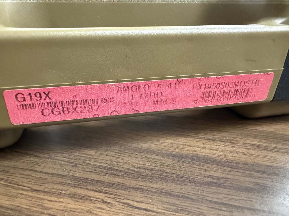 Glock 19X MOS 9mm Pistol 4.02" Threaded Barrel 3-Mags FDE G19X-img-28