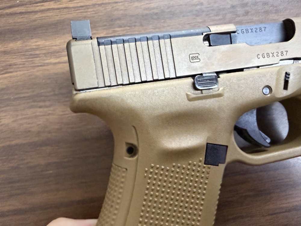 Glock 19X MOS 9mm Pistol 4.02" Threaded Barrel 3-Mags FDE G19X-img-9