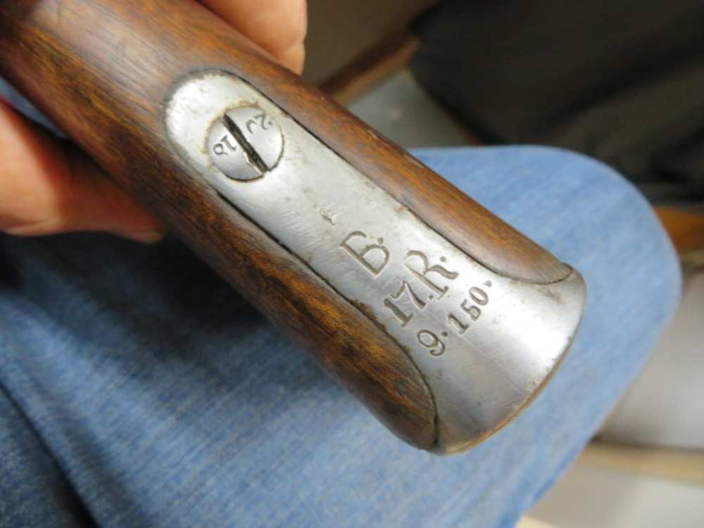ANTIQUE GERMAN MODEL 1871 MAUSER RIFLE-AMBERG 1877-BAVARIAN-img-21