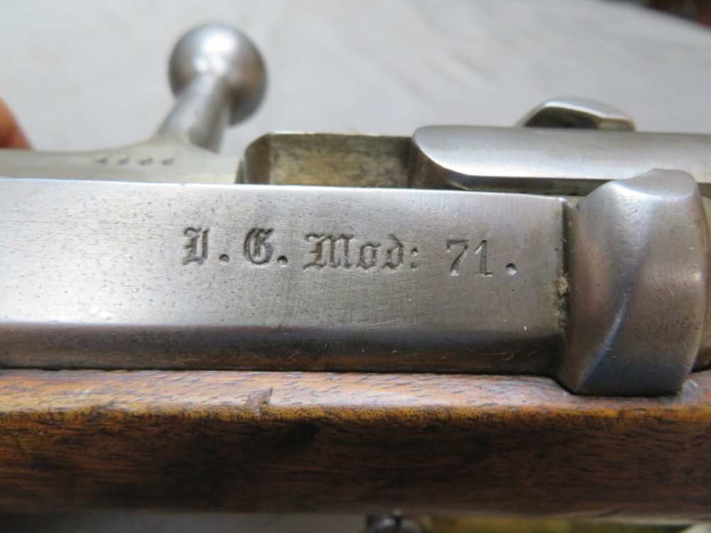 ANTIQUE GERMAN MODEL 1871 MAUSER RIFLE-AMBERG 1877-BAVARIAN-img-6