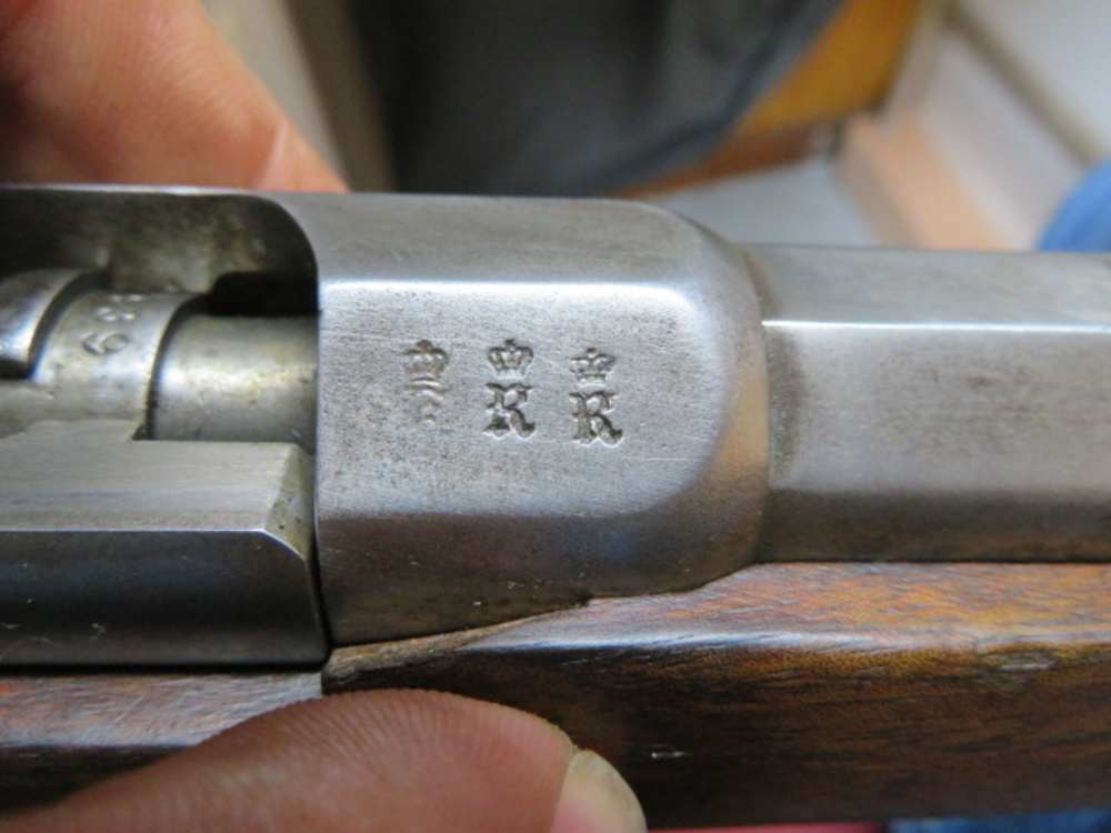 ANTIQUE GERMAN MODEL 1871 MAUSER RIFLE-AMBERG 1877-BAVARIAN-img-11