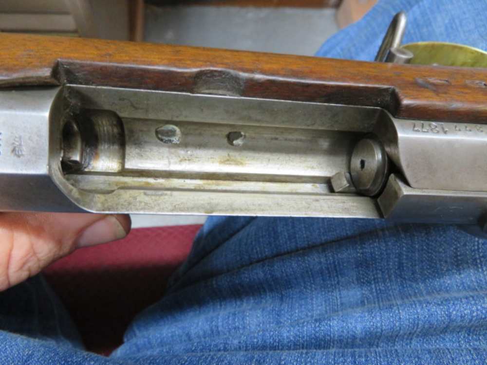 ANTIQUE GERMAN MODEL 1871 MAUSER RIFLE-AMBERG 1877-BAVARIAN-img-15