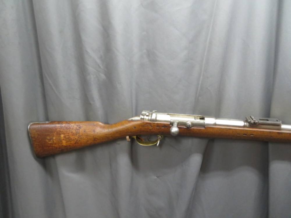 ANTIQUE GERMAN MODEL 1871 MAUSER RIFLE-AMBERG 1877-BAVARIAN-img-1