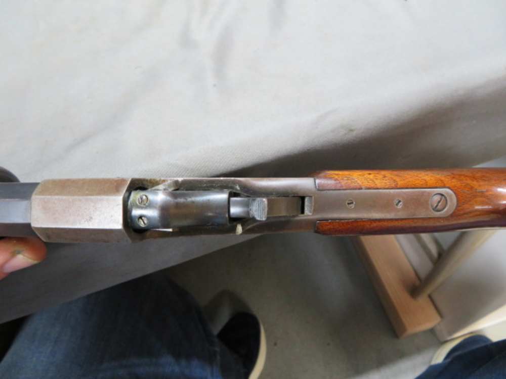 STEVENS VISIBLE LOADING REPEATER .22 PUMP ACTION RIFLE-NICE-img-10