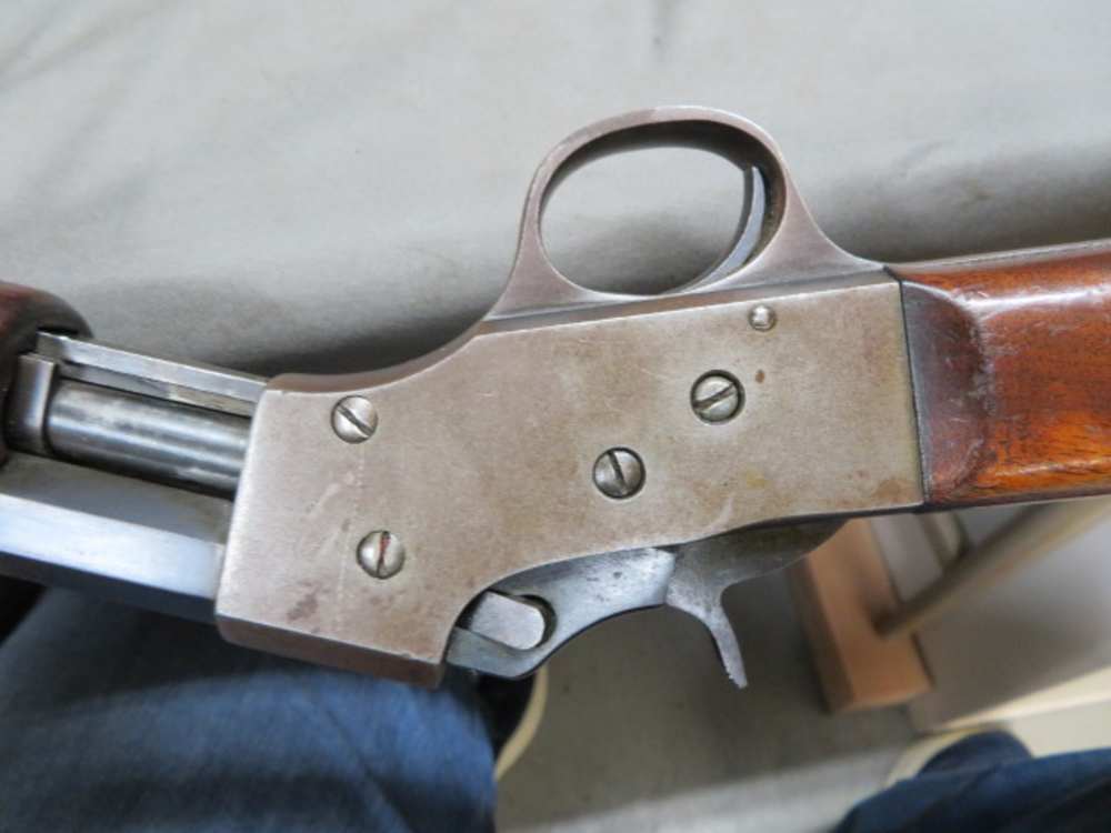 STEVENS VISIBLE LOADING REPEATER .22 PUMP ACTION RIFLE-NICE-img-11