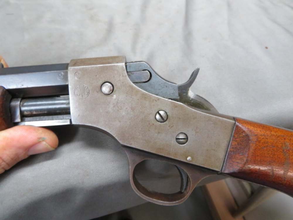 STEVENS VISIBLE LOADING REPEATER .22 PUMP ACTION RIFLE-NICE-img-9