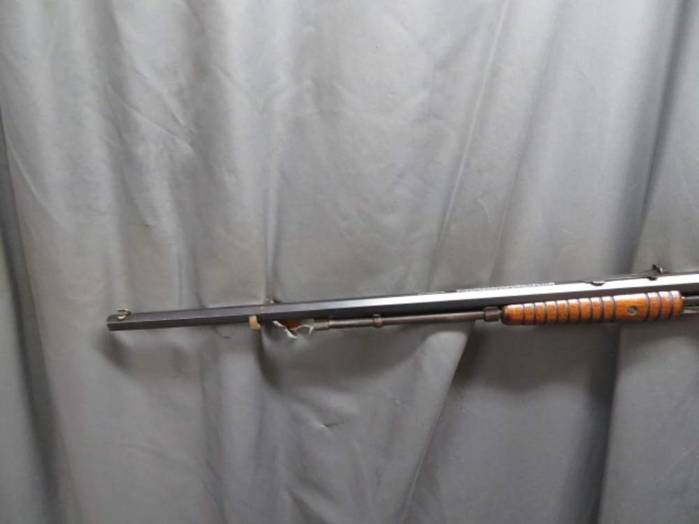 STEVENS VISIBLE LOADING REPEATER .22 PUMP ACTION RIFLE-NICE-img-4